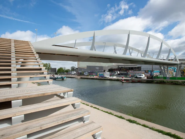 Passerelle Christophe Fillieule Plaine Commune